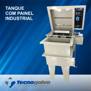 Tanque para Galvanoplastia com Painel Industrial