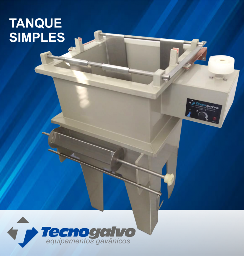 Tanque Simples para Galvanoplastia